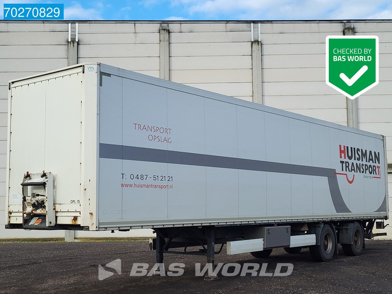 Krone SZ TÜV 06/25 Lenkachse Tailgate - Semirremolque caja cerrada: foto 1 Krone SZ TÜV 06/25 Lenkachse Tailgate - Semirremolque caja cerrada: foto 1