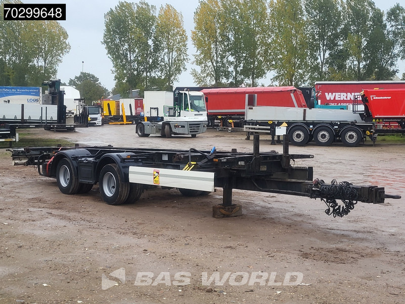 Krone ZZ 20ft - Remolque multilift/ Portacontenedores de cadenas: foto 3 Krone ZZ 20ft - Remolque multilift/ Portacontenedores de cadenas: foto 3