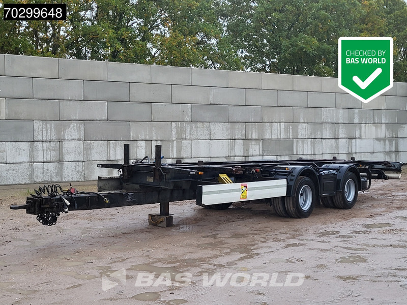 Krone ZZ 20ft - Remolque multilift/ Portacontenedores de cadenas: foto 1 Krone ZZ 20ft - Remolque multilift/ Portacontenedores de cadenas: foto 1
