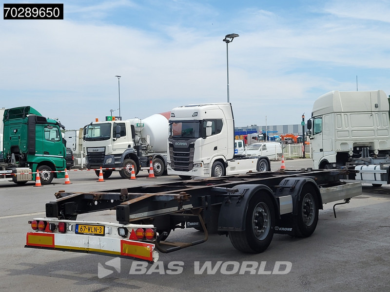 Krone ZZ NL-Trailer 20ft - Remolque portacontenedore/ Intercambiable: foto 5 Krone ZZ NL-Trailer 20ft - Remolque portacontenedore/ Intercambiable: foto 5