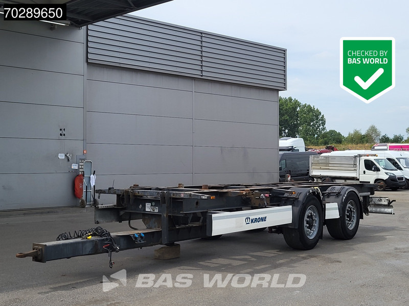 Krone ZZ NL-Trailer 20ft - Remolque portacontenedore/ Intercambiable: foto 1 Krone ZZ NL-Trailer 20ft - Remolque portacontenedore/ Intercambiable: foto 1