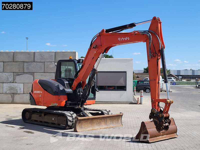 Kubota KX080-4 - Excavadora de cadenas: foto 3 Kubota KX080-4 - Excavadora de cadenas: foto 3
