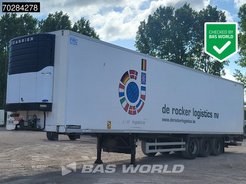 LAMBERET SR2B-5T8-1B 3 axles Carrier Ladebordwand - Semirremolque frigorífico: foto 1 LAMBERET SR2B-5T8-1B 3 axles Carrier Ladebordwand - Semirremolque frigorífico: foto 1