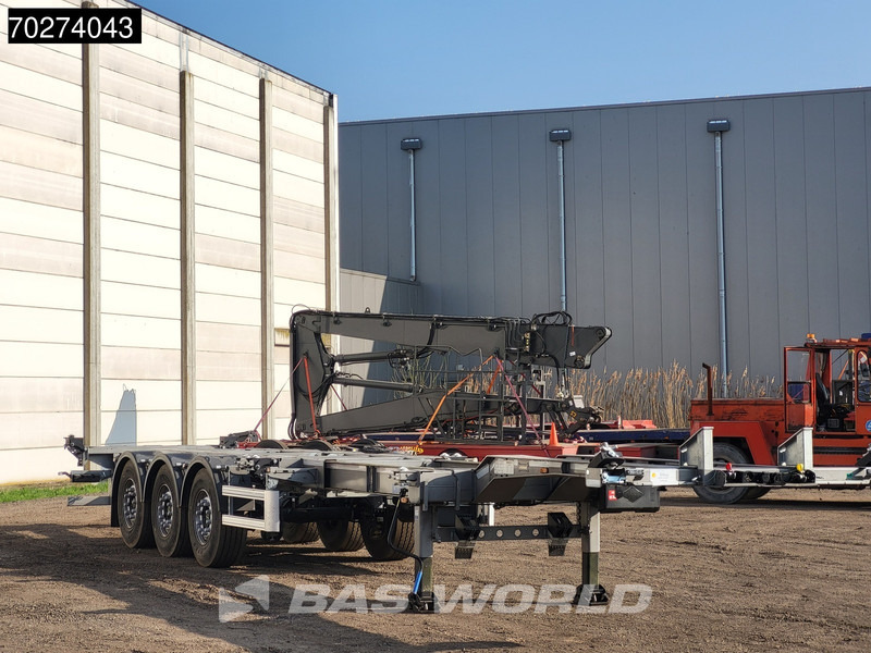 Lecitrailer SR3EC 3 axles UNUSED Liftachse Multi'45 - Semirremolque portacontenedore/ Intercambiable: foto 3 Lecitrailer SR3EC 3 axles UNUSED Liftachse Multi'45 - Semirremolque portacontenedore/ Intercambiable: foto 3