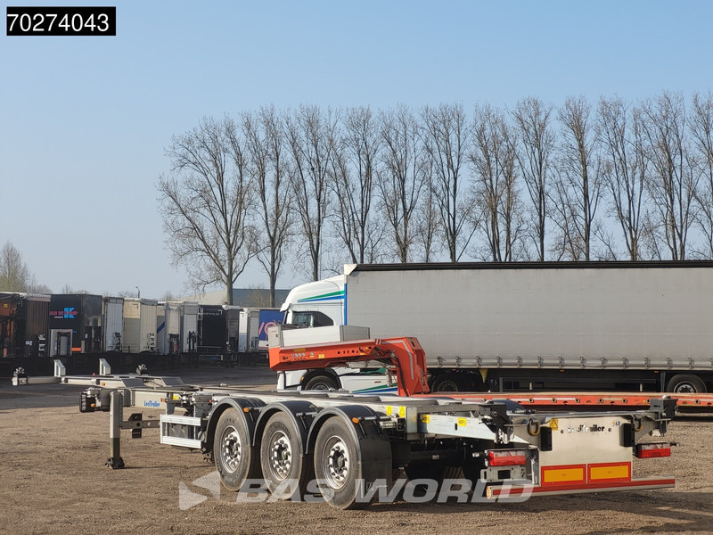 Lecitrailer SR3EC 3 axles UNUSED Liftachse Multi'45 - Semirremolque portacontenedore/ Intercambiable: foto 2 Lecitrailer SR3EC 3 axles UNUSED Liftachse Multi'45 - Semirremolque portacontenedore/ Intercambiable: foto 2