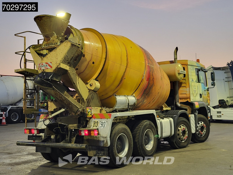 MAN 35.363 8X4 9m3 Liebherr mixer Big-Axle Steelsuspension Automatic Euro 3 - Camión hormigonera: foto 5 MAN 35.363 8X4 9m3 Liebherr mixer Big-Axle Steelsuspension Automatic Euro 3 - Camión hormigonera: foto 5