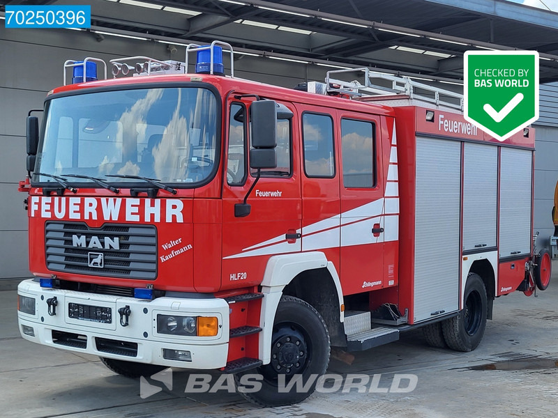 MAN TGA 14.284 4X4 4x4 Manual Steelsuspension Euro 2 Feuerwehr - Camión de bomberos: foto 1 MAN TGA 14.284 4X4 4x4 Manual Steelsuspension Euro 2 Feuerwehr - Camión de bomberos: foto 1