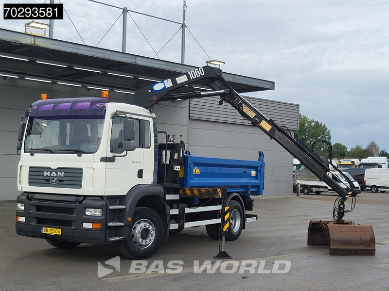 MAN TGA 18.310 TGA 4X2 NL-Truck HMF 1060 K2 Steelsuspension Euro 3 - Camión volquete, Camión grúa: foto 5 MAN TGA 18.310 TGA 4X2 NL-Truck HMF 1060 K2 Steelsuspension Euro 3 - Camión volquete, Camión grúa: foto 5