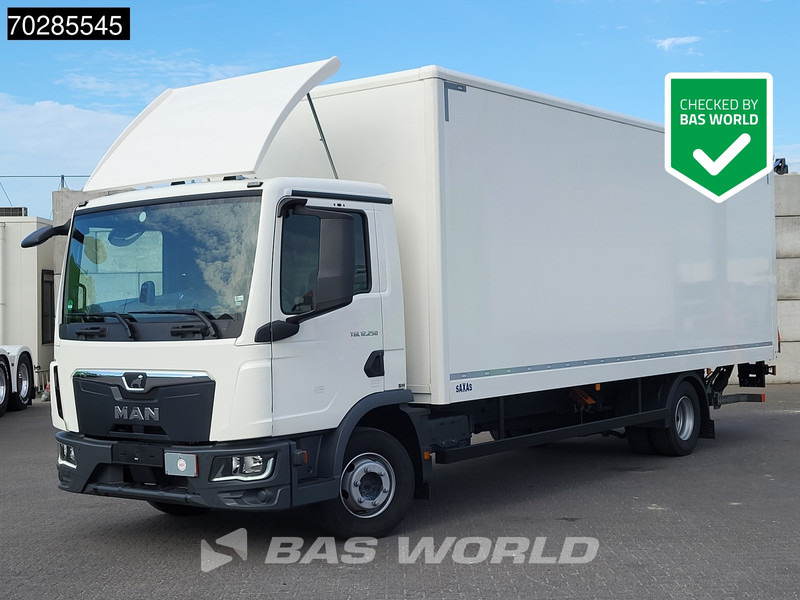 MAN TGL 12.250 4X2 Low Mileage! 12tonner Ladebordwand Automatic Euro 6 - Camión caja cerrada: foto 1 MAN TGL 12.250 4X2 Low Mileage! 12tonner Ladebordwand Automatic Euro 6 - Camión caja cerrada: foto 1