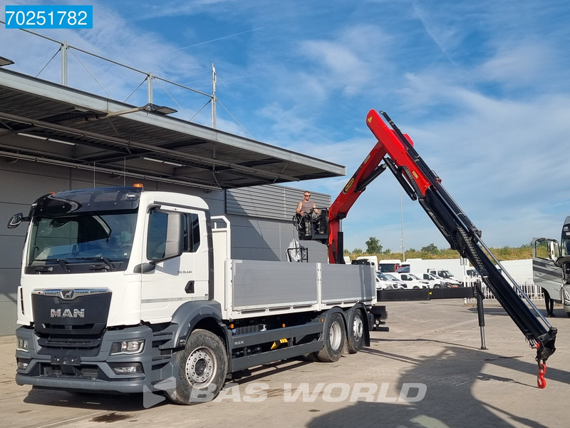 MAN TGS 26.440 6X2 NEW NL-Truck Palfinger PK 20.501 L TEC3 Kran Crane Baustoff Euro 6 - Camión caja abierta, Camión grúa: foto 5 MAN TGS 26.440 6X2 NEW NL-Truck Palfinger PK 20.501 L TEC3 Kran Crane Baustoff Euro 6 - Camión caja abierta, Camión grúa: foto 5