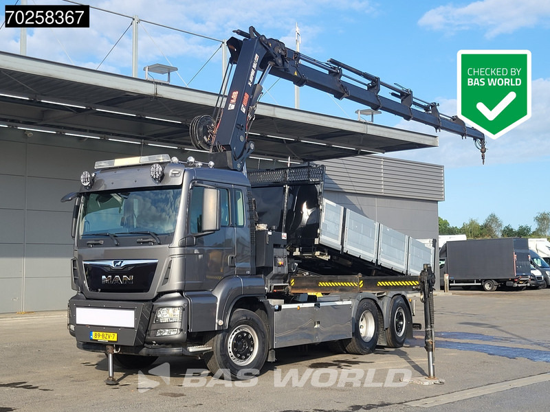 MAN TGS 26.500 6X2 Prepared NL-Truck NEW APK HIAB X-HIPRO 302 E-6 Crane Kran Fifth wheel - Camión volquete, Camión grúa: foto 1 MAN TGS 26.500 6X2 Prepared NL-Truck NEW APK HIAB X-HIPRO 302 E-6 Crane Kran Fifth wheel - Camión volquete, Camión grúa: foto 1