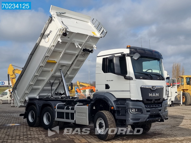 MAN TGS 33.480 6X6 12m3 Drei-seiten tipper SteelSuspension Euro 6 - Camión volquete: foto 3 MAN TGS 33.480 6X6 12m3 Drei-seiten tipper SteelSuspension Euro 6 - Camión volquete: foto 3