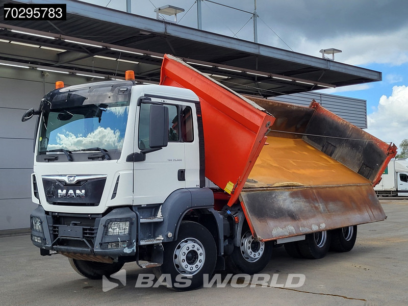 MAN TGS 35.400 8X4 13m3 CIF Bennes 2-side tipper Steel suspension Automatic Euro 6 - Camión volquete: foto 5 MAN TGS 35.400 8X4 13m3 CIF Bennes 2-side tipper Steel suspension Automatic Euro 6 - Camión volquete: foto 5