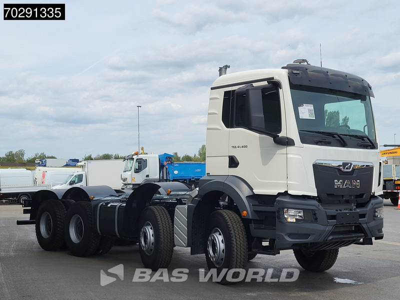 MAN TGS 41.400 8X4 New 8x4 chassis Engine PTO Steelsuspension Big-Axle Manual Euro 2 - Camión chasis: foto 3 MAN TGS 41.400 8X4 New 8x4 chassis Engine PTO Steelsuspension Big-Axle Manual Euro 2 - Camión chasis: foto 3