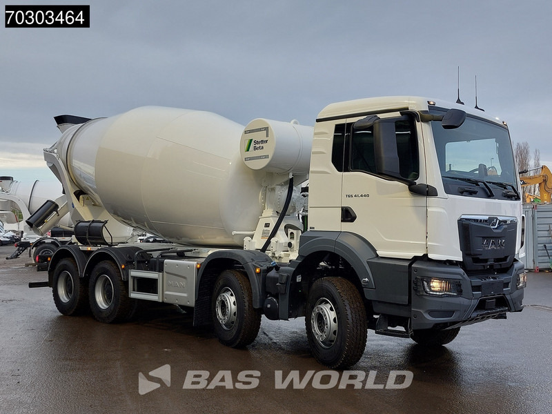 MAN TGS 41.440 8X4 NEW! 12m3 Stetter Mixer Big-Axle Steelsuspension Automatic Euro 6 - Camión hormigonera: foto 3 MAN TGS 41.440 8X4 NEW! 12m3 Stetter Mixer Big-Axle Steelsuspension Automatic Euro 6 - Camión hormigonera: foto 3