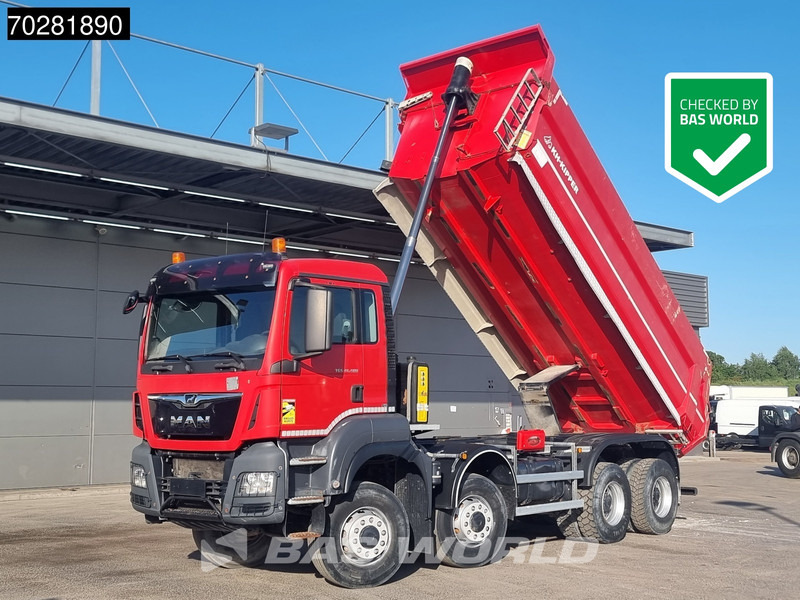 MAN TGS 41.480 8X8 8x8 Big-Axle Steelsuspension 20m3 Tipper Euro 6 - Camión volquete: foto 1 MAN TGS 41.480 8X8 8x8 Big-Axle Steelsuspension 20m3 Tipper Euro 6 - Camión volquete: foto 1