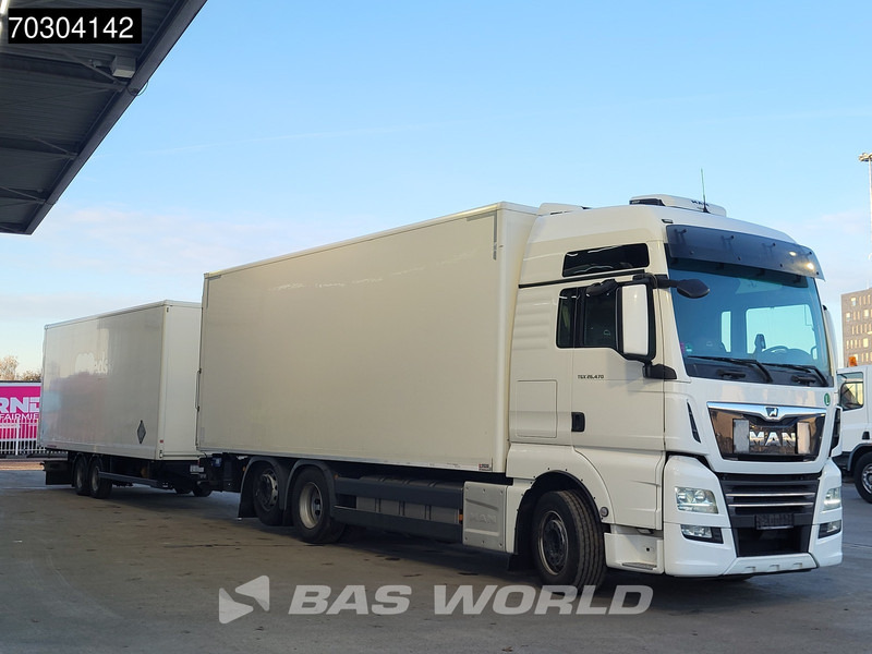 MAN TGX 26.470 6X2 Combi 2000kg Ladebordwand Lift-Axle Automatic Euro 6 - Camión caja cerrada: foto 3 MAN TGX 26.470 6X2 Combi 2000kg Ladebordwand Lift-Axle Automatic Euro 6 - Camión caja cerrada: foto 3