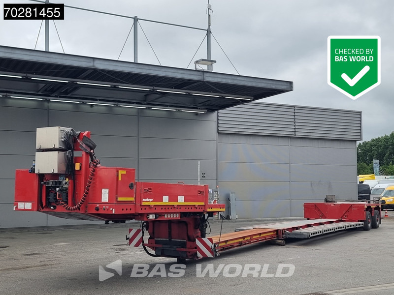 MEUSBURGER Type MPG-2 2 axles Extendable 2xLenkachse Gooseneck - Semirremolque góndola rebajadas: foto 1 MEUSBURGER Type MPG-2 2 axles Extendable 2xLenkachse Gooseneck - Semirremolque góndola rebajadas: foto 1