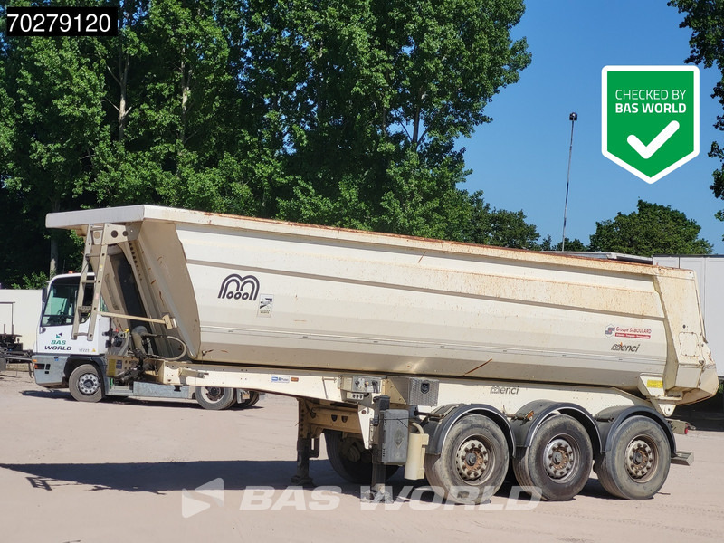 Menci SA700R Liftachse 28m3 - Semirremolque volquete: foto 1 Menci SA700R Liftachse 28m3 - Semirremolque volquete: foto 1