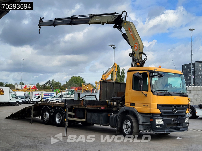 Mercedes-Benz Actros 2532 6X2 PM 30 T/M Crane Winch Remote Lift+Steering Axle 3-Pedals - Camión caja abierta, Camión grúa: foto 3 Mercedes-Benz Actros 2532 6X2 PM 30 T/M Crane Winch Remote Lift+Steering Axle 3-Pedals - Camión caja abierta, Camión grúa: foto 3