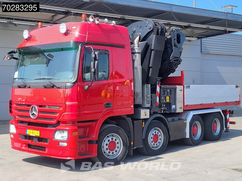 Mercedes-Benz Actros 2648 850 8X4 Effer 850/9S Kran Fifth wheel Big-Axle Automatic Euro 5 - Camión caja abierta, Camión grúa: foto 2 Mercedes-Benz Actros 2648 850 8X4 Effer 850/9S Kran Fifth wheel Big-Axle Automatic Euro 5 - Camión caja abierta, Camión grúa: foto 2