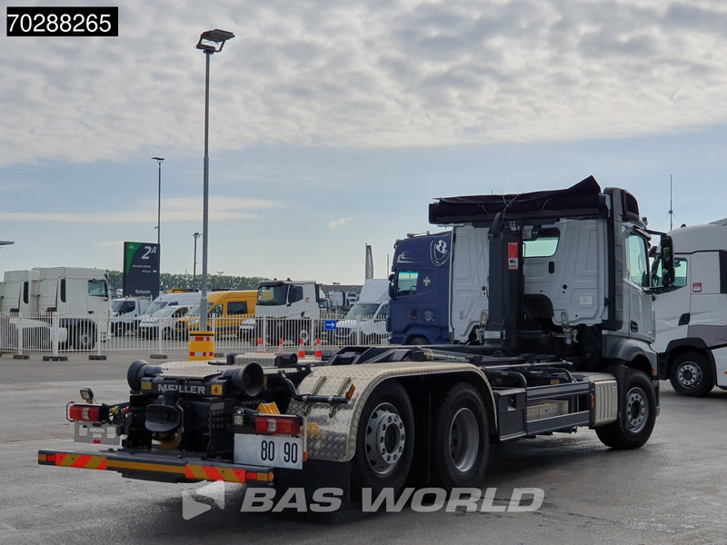 Mercedes-Benz Actros 2745 6X2 New! Meiller RS21 70 Hooklift Retarder Lift+Steering-Axle Navi Autoamtic Euro 6 - Camión multibasculante: foto 5 Mercedes-Benz Actros 2745 6X2 New! Meiller RS21 70 Hooklift Retarder Lift+Steering-Axle Navi Autoamtic Euro 6 - Camión multibasculante: foto 5