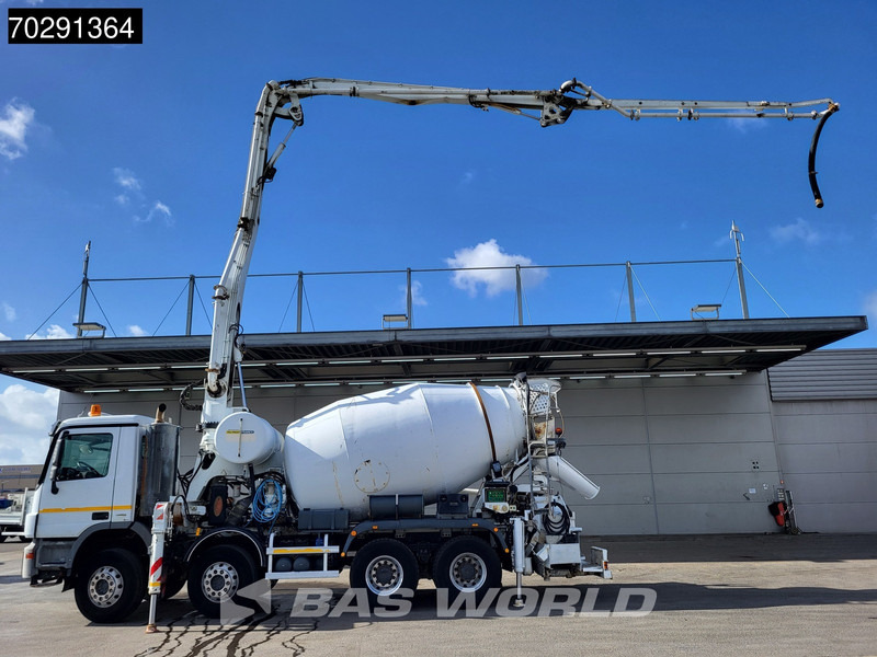 Mercedes-Benz Actros 3241 8X4 Cifa MK24.4Z Pompe+Mixer Retarder 3-Pedals Steelsuspension Big-Axle Euro 5 - Bomba de hormigón: foto 5 Mercedes-Benz Actros 3241 8X4 Cifa MK24.4Z Pompe+Mixer Retarder 3-Pedals Steelsuspension Big-Axle Euro 5 - Bomba de hormigón: foto 5