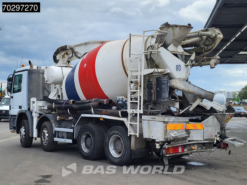 Mercedes-Benz Actros 3241 8X4 Putzmeister TMM 21-3 Mixer Big-Axle Steelsuspension Automatic Euro 4 - Bomba de hormigón: foto 2 Mercedes-Benz Actros 3241 8X4 Putzmeister TMM 21-3 Mixer Big-Axle Steelsuspension Automatic Euro 4 - Bomba de hormigón: foto 2