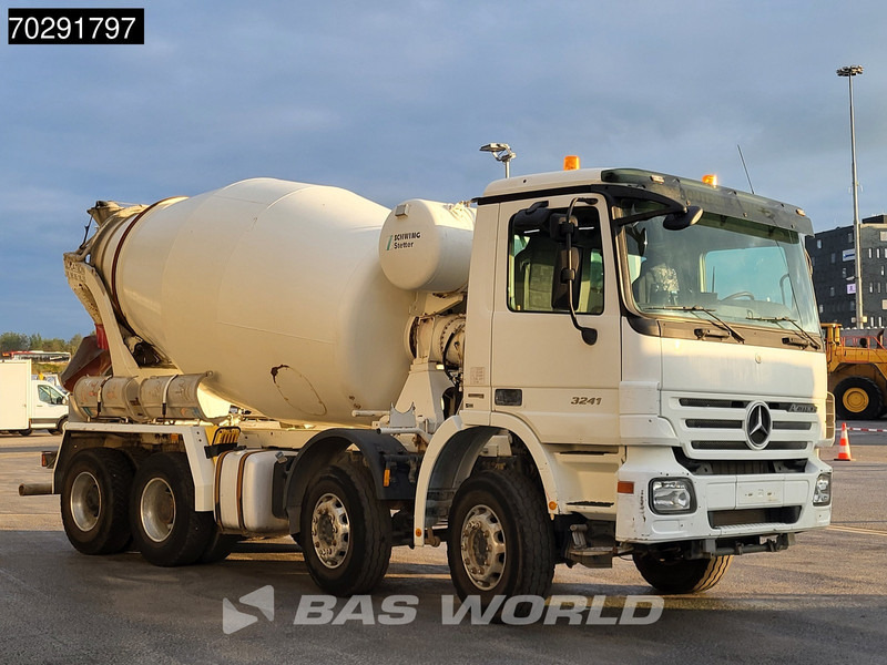 Mercedes-Benz Actros 3241 8X4 Retarder 9m3 Stetter Steelsuspension 3-Pedals Euro 4 - Camión hormigonera: foto 3 Mercedes-Benz Actros 3241 8X4 Retarder 9m3 Stetter Steelsuspension 3-Pedals Euro 4 - Camión hormigonera: foto 3