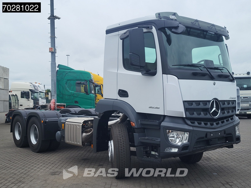 Mercedes-Benz Arocs 2636 6X4 NEW chassis Flywheel PTO Big-Axle Automatic Steelsuspension Euro 6 - Camión chasis: foto 3 Mercedes-Benz Arocs 2636 6X4 NEW chassis Flywheel PTO Big-Axle Automatic Steelsuspension Euro 6 - Camión chasis: foto 3