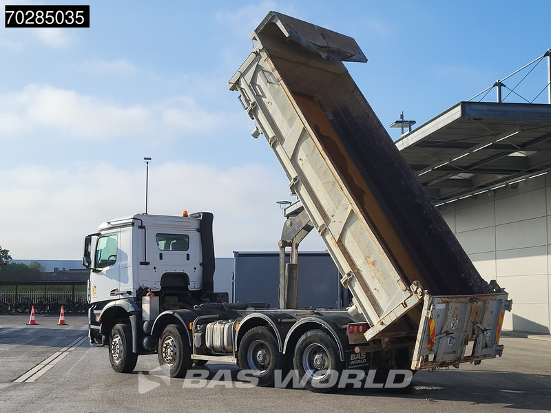 Mercedes-Benz Arocs 3240 8X4 12m3 2-side Tipper Lenkasche Steel Suspension Automatic Big-Axle Euro 6 - Camión volquete: foto 2 Mercedes-Benz Arocs 3240 8X4 12m3 2-side Tipper Lenkasche Steel Suspension Automatic Big-Axle Euro 6 - Camión volquete: foto 2