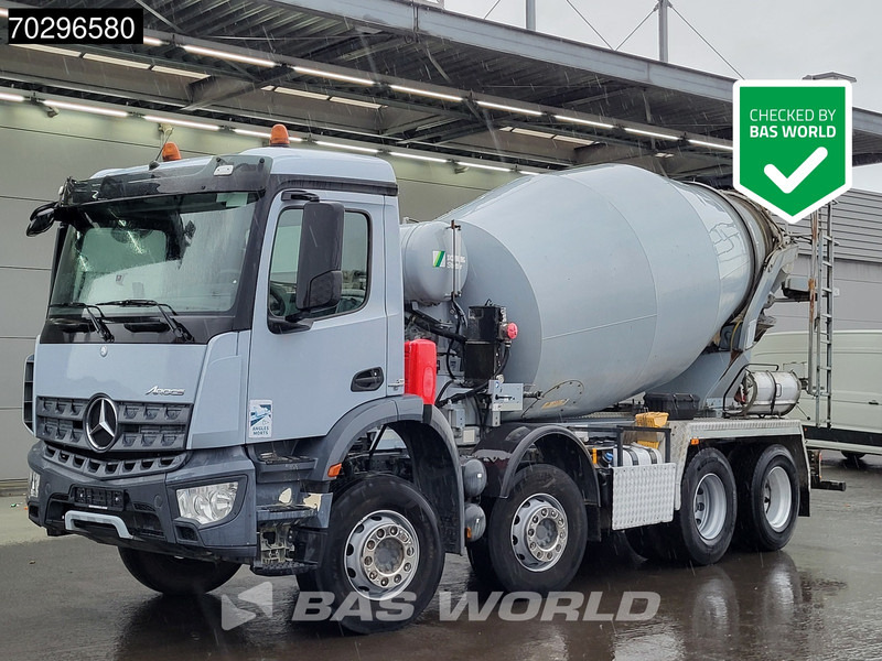 Mercedes-Benz Arocs 3240 8X4 9m3 Stetter Mixer Full Steel Euro 6 - Camión hormigonera: foto 1 Mercedes-Benz Arocs 3240 8X4 9m3 Stetter Mixer Full Steel Euro 6 - Camión hormigonera: foto 1