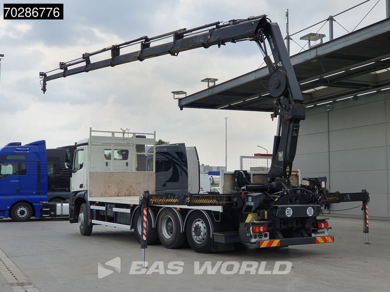 Mercedes-Benz Arocs 3240 8X4 HIAB 211E-6 HIPRO Big-Axle Lift+Steering Navi Euro 6 - Camión caja abierta, Camión grúa: foto 2 Mercedes-Benz Arocs 3240 8X4 HIAB 211E-6 HIPRO Big-Axle Lift+Steering Navi Euro 6 - Camión caja abierta, Camión grúa: foto 2