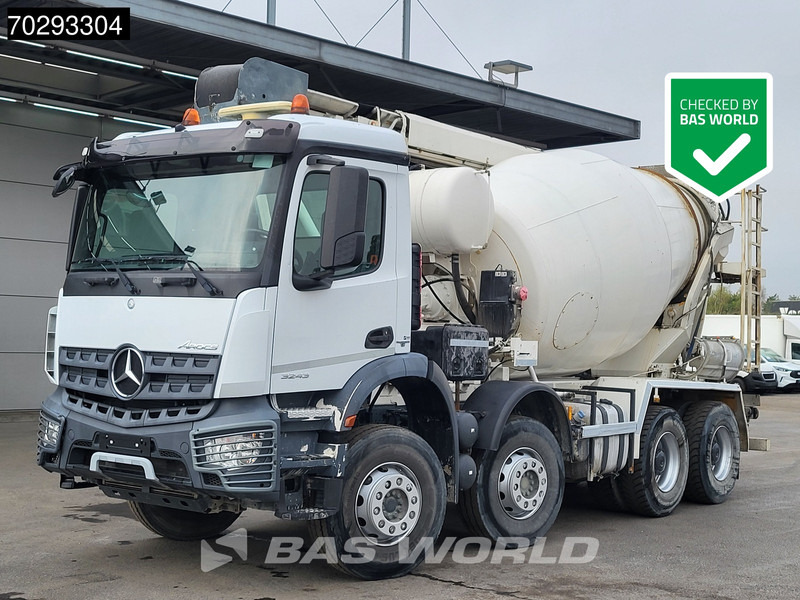Mercedes-Benz Arocs 3243 8X4 7m3 Stetter Mixer Big-Axle Steelsuspension Euro 6 - Camión hormigonera: foto 1 Mercedes-Benz Arocs 3243 8X4 7m3 Stetter Mixer Big-Axle Steelsuspension Euro 6 - Camión hormigonera: foto 1