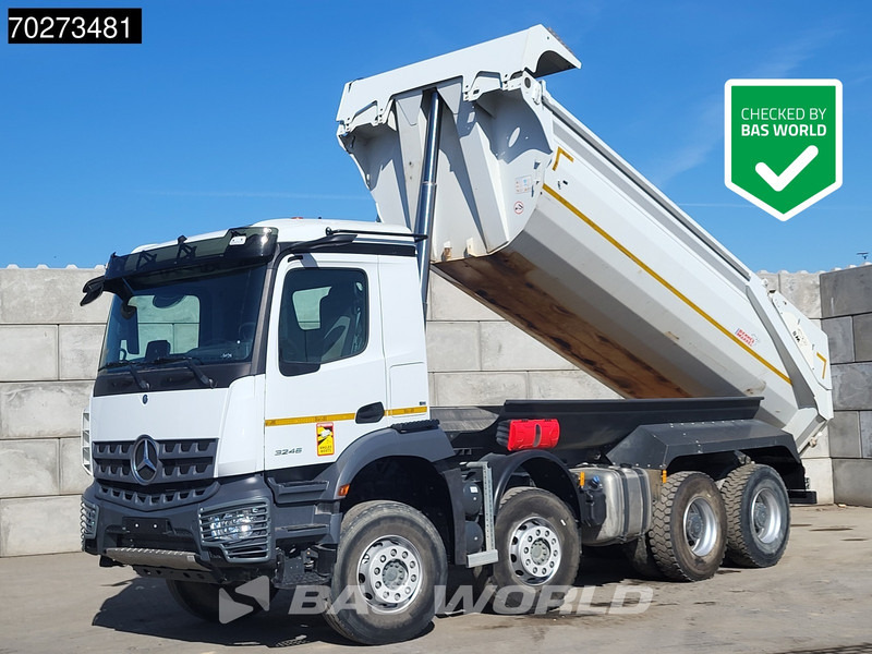 Mercedes-Benz Arocs 3246 8X4 16m3 Bennes Marrel Retarder Big-Axle Steelsuspension Euro 6 - Camión volquete: foto 3 Mercedes-Benz Arocs 3246 8X4 16m3 Bennes Marrel Retarder Big-Axle Steelsuspension Euro 6 - Camión volquete: foto 3