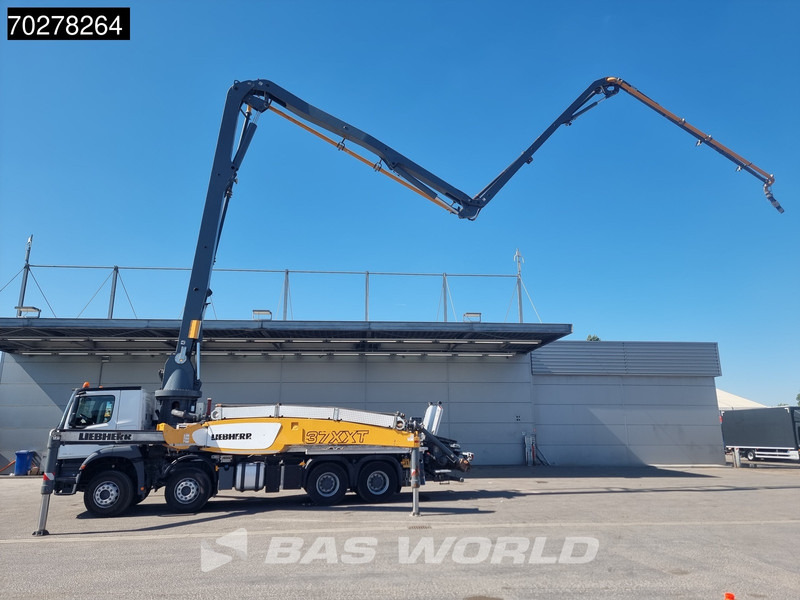 Mercedes-Benz Arocs 3540 8X4 NL-Truck Big-Axle Liebherr Pumpe 37m Euro 6 - Bomba de hormigón: foto 5 Mercedes-Benz Arocs 3540 8X4 NL-Truck Big-Axle Liebherr Pumpe 37m Euro 6 - Bomba de hormigón: foto 5