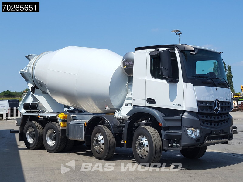 Leasing de Mercedes-Benz Arocs 3743 8X4 NEW! 10m3 Mixer Big-Axle Steelsuspension Automatic Euro 6 Mercedes-Benz Arocs 3743 8X4 NEW! 10m3 Mixer Big-Axle Steelsuspension Automatic Euro 6: foto 14