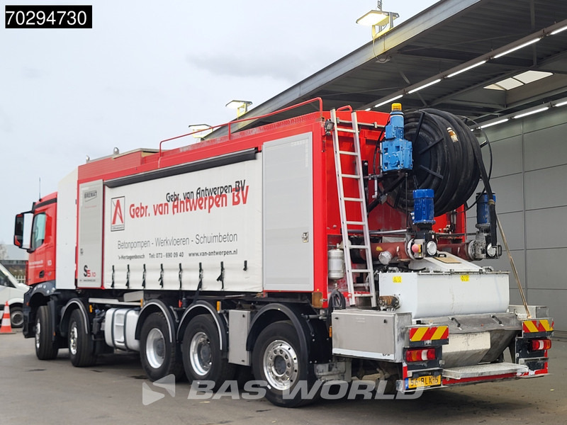 Mercedes-Benz Arocs 4951 Arocs 10X4 NL-Truck Bremat S5.10.13 XL sandmortal Lift+Steering Axle Euro 6 - Bomba de hormigón: foto 2 Mercedes-Benz Arocs 4951 Arocs 10X4 NL-Truck Bremat S5.10.13 XL sandmortal Lift+Steering Axle Euro 6 - Bomba de hormigón: foto 2