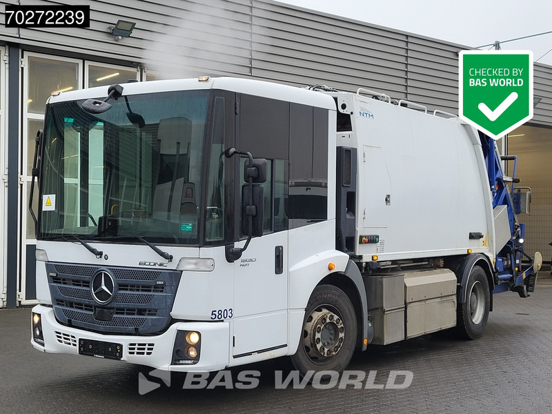 Mercedes-Benz Econic 1830 4X2 CNG Engine 13m3 NTM KGLS-HL Big-Axle Euro 6 - Camión de basura: foto 1 Mercedes-Benz Econic 1830 4X2 CNG Engine 13m3 NTM KGLS-HL Big-Axle Euro 6 - Camión de basura: foto 1