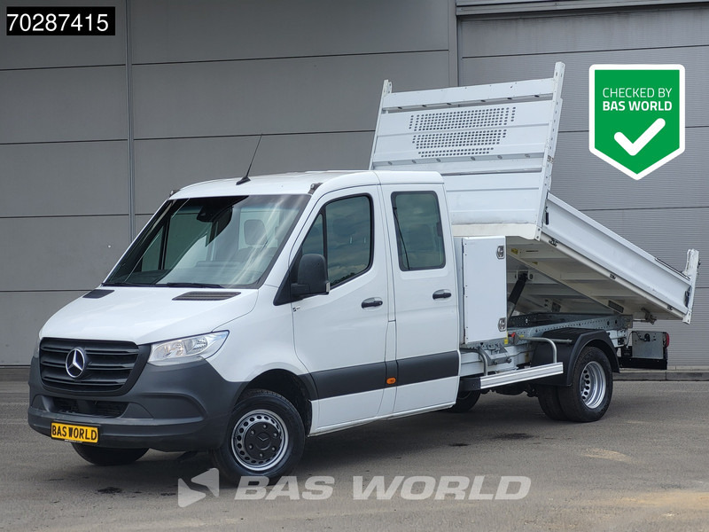 Mercedes-Benz Sprinter 514 CDI Kipper met Kist Dubbel Cabine Dubbellucht 3,5t Trekhaak Airco Cruise MBUX CarPlay Euro6 Tipper Benne Kieper 2m3 A/C Towb - Furgoneta basculante: foto 1 Mercedes-Benz Sprinter 514 CDI Kipper met Kist Dubbel Cabine Dubbellucht 3,5t Trekhaak Airco Cruise MBUX CarPlay Euro6 Tipper Benne Kieper 2m3 A/C Towb - Furgoneta basculante: foto 1
