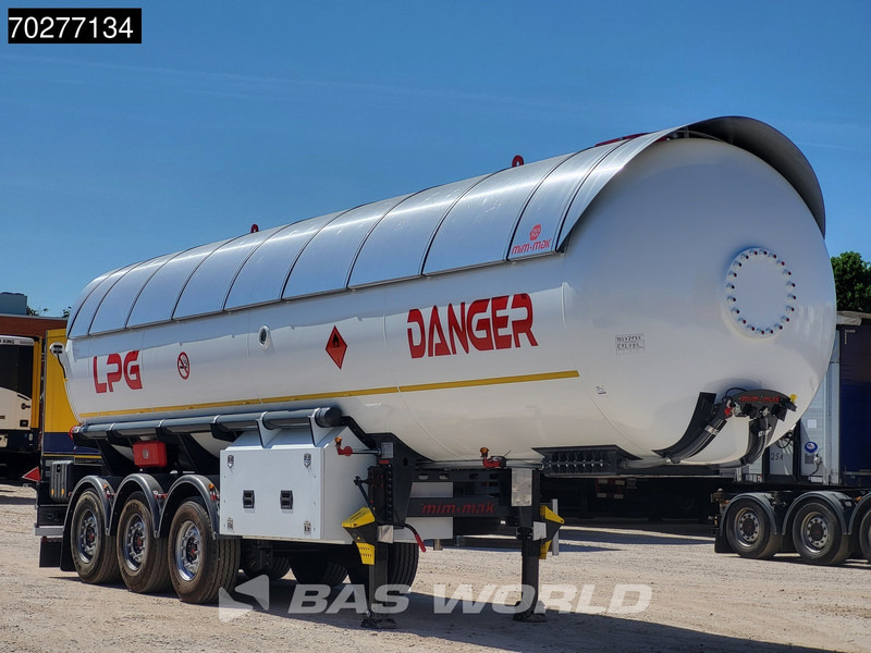 Mim-Mak LPG TRANSPORT TANK 3 axles NEW 48m3 Liftachse Gas ADR - Semirremolque cisterna: foto 3 Mim-Mak LPG TRANSPORT TANK 3 axles NEW 48m3 Liftachse Gas ADR - Semirremolque cisterna: foto 3