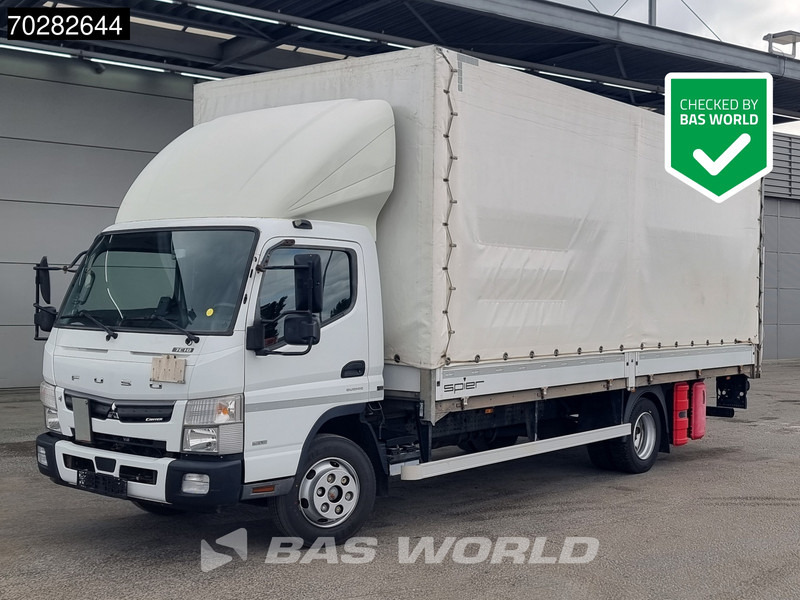 Mitsubishi 7C18 4X2 1000kg Ladebordwand Automatic Euro 6 - Camión lona: foto 1 Mitsubishi 7C18 4X2 1000kg Ladebordwand Automatic Euro 6 - Camión lona: foto 1