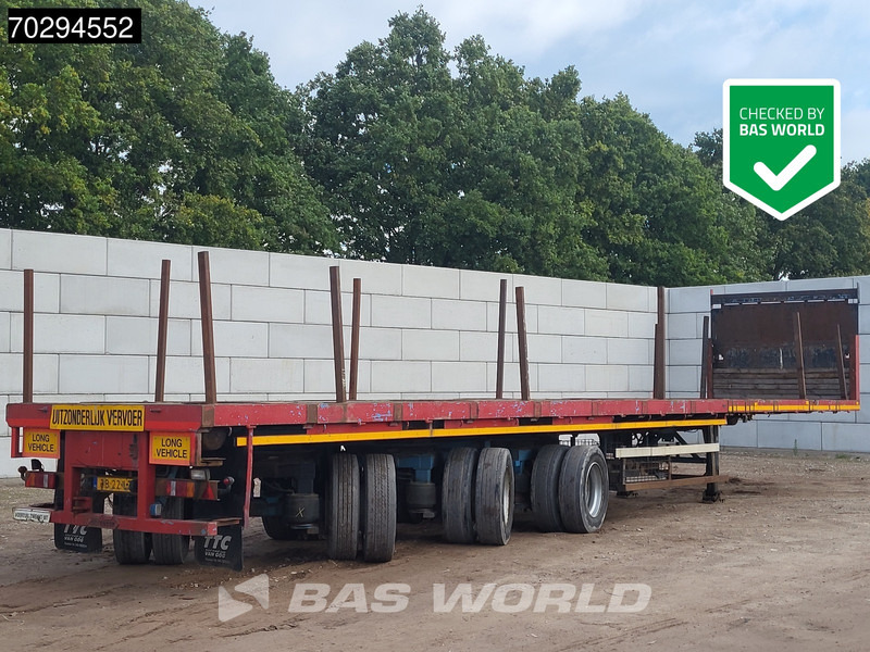 Nooteboom OVB 48 VV 3 axles Uitschuifbaar 1155-1905cm 3xgestuurd - Semirremolque góndola rebajadas: foto 1 Nooteboom OVB 48 VV 3 axles Uitschuifbaar 1155-1905cm 3xgestuurd - Semirremolque góndola rebajadas: foto 1