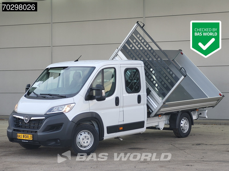 Opel Movano 140PK Driezijdige Kipper Dubbel Cabine Airco Cruise Euro6 Tipper Benne Kieper Dreiseitenkipper A/C Cruise control - Furgoneta basculante: foto 1 Opel Movano 140PK Driezijdige Kipper Dubbel Cabine Airco Cruise Euro6 Tipper Benne Kieper Dreiseitenkipper A/C Cruise control - Furgoneta basculante: foto 1