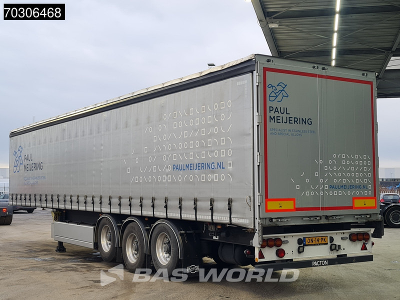 Pacton ET3 TUV 02/26 COIL 2x Lifting Axle Palletkist - Semirremolque lona: foto 2 Pacton ET3 TUV 02/26 COIL 2x Lifting Axle Palletkist - Semirremolque lona: foto 2