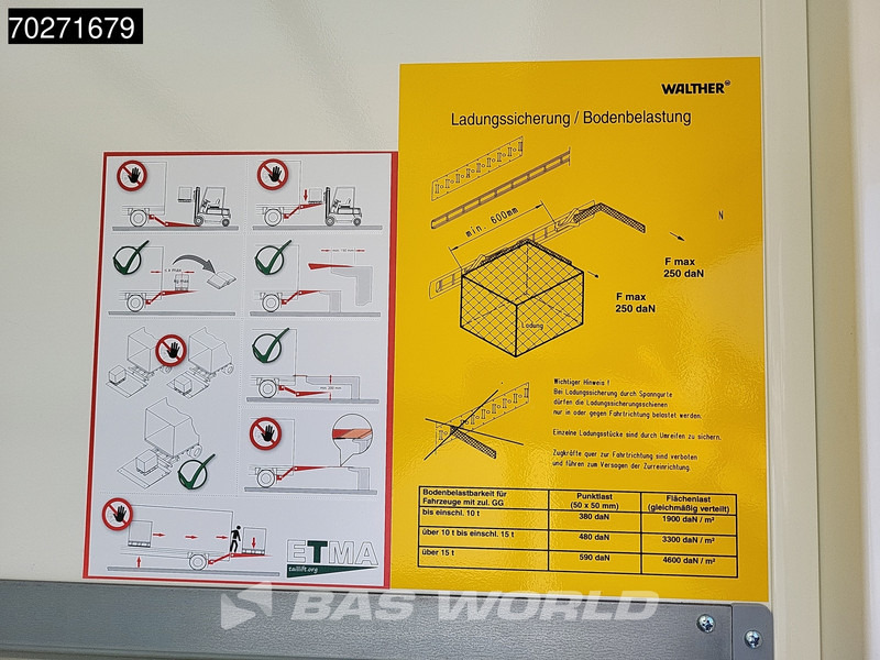 Camión caja cerrada nuevo Renault D 240 4X2 NEW 240PK 12tonner Ladebordwand ACC Euro 6: foto 15