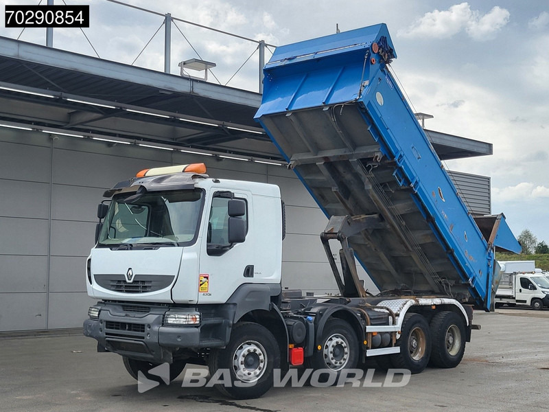 Renault Kerax 430 8X4 15m3 Forez Bennes Tipper 3-sides Steelsuspension Big-Axle Automatic Euro 5 - Camión volquete: foto 3 Renault Kerax 430 8X4 15m3 Forez Bennes Tipper 3-sides Steelsuspension Big-Axle Automatic Euro 5 - Camión volquete: foto 3