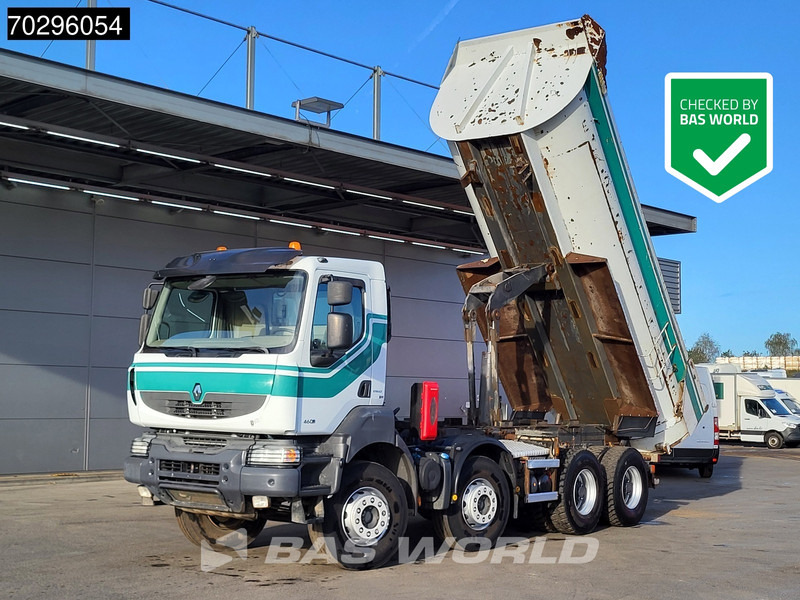 Renault Kerax 460 8X4 Steel Tipper Retarder Big-Axle Steelsuspension Euro 5 - Camión volquete: foto 1 Renault Kerax 460 8X4 Steel Tipper Retarder Big-Axle Steelsuspension Euro 5 - Camión volquete: foto 1