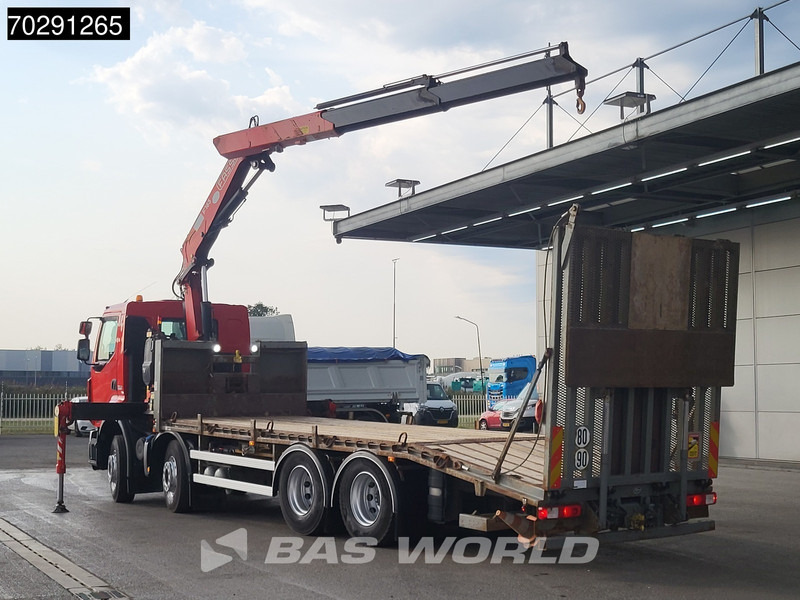 Renault Premium 380 8X4 Fassi F165A.2.22 Crane Kran Hydraulic Ramp Lift-Axle Euro 5 - Camión caja abierta, Camión grúa: foto 2 Renault Premium 380 8X4 Fassi F165A.2.22 Crane Kran Hydraulic Ramp Lift-Axle Euro 5 - Camión caja abierta, Camión grúa: foto 2