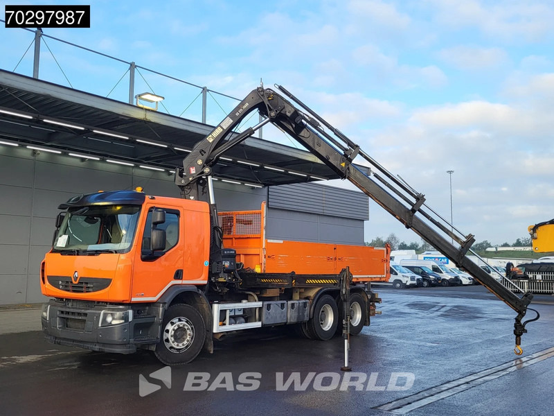Renault Premium 430 Lander 6X4 HIAB 211 EP-4 Crane Kran Tipper Big-Axle Euro 5 - Camión volquete, Camión grúa: foto 5 Renault Premium 430 Lander 6X4 HIAB 211 EP-4 Crane Kran Tipper Big-Axle Euro 5 - Camión volquete, Camión grúa: foto 5